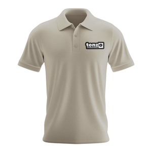 เสื้อโปโลผู้ชายทันสมัย ผ้าโพลีเอสเตอร์ผสมคอตตอน แขนครึ่งตัว ทรงปกติ เหมาะสำหรับเล่นกอล์ฟ ปักโลโก้ สวมใส่สบาย ผลิตโดยผู้ผลิต - Product Image 3