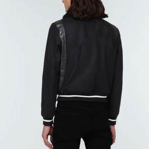 Veste d'université de haute qualité pour hommes, vente en gros, bombardier de Baseball personnalisé - Product Image 4