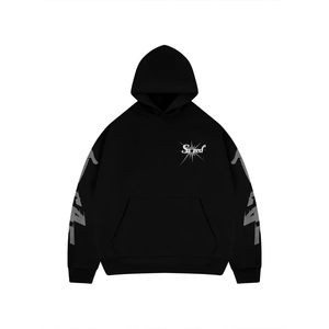 Sweat à capuche unisexe oversize Y2K Graphic Streetwear de haute qualité, design kangourou à épaules tombantes, sweat à capuche brodé personnalisable-taille - Product Image 4