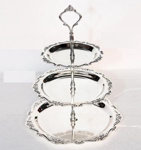 Decorative Wedding & Christmas <b>Cake</b> <b>Stand</b> High Quality Aluminium Eco-Friendly Dishwasher Safe Party Event Use - Product Image 4