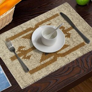 Sang Trọng Thiết Kế Mới 100% Hữu Cơ Tự Nhiên Len Đay Handmade Màu Sắc Khác Nhau Và Kích Cỡ Dệt Bữa Ăn Thảm Placemats Bảng Khách Sạn Mat - Product Image 4