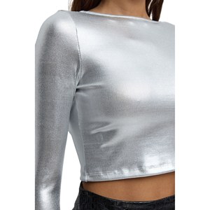 Camiseta de Algodón 100% para Mujer, Corte Ajustado y Holgado, Estilo Casual de Verano, Tallas XS, S, M, XL, XXL, XXXL - Product Image 4