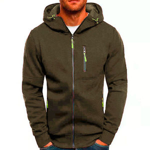 Factory Direct Best Quality <b>Zip</b>-<b>up</b> Hoodies for Men Customized 100% Cotton Winter Plain Dyed basics cotton blended <b>Zip</b> <b>up</b> <b>Hoodie</b> - Product Image 4