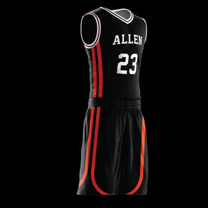 Meilleur uniforme de maillot de basket-ball réversible personnalisé dernière conception vêtements de basket-ball vierges sublimés vente en gros - Product Image 5