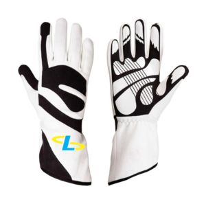Diseño personalizado Bordado Logo Deportes al aire libre Guantes de carreras para hombres y mujeres Todos los tamaños Go-Karting Guantes de carreras - Product Image 3