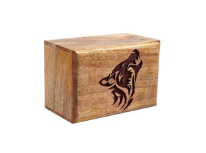 Super Quality Rosewood Funeral Urns <b>Box</b> in Low Prices Hot Selling Wooden Cremation Dog Urns With Photo Frame - Product Image 4