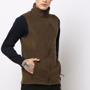 Séchage rapide dernière conception hommes polaire gilet prix raisonnable respirant meilleure vente polaire gilet pour hommes - Product Image 1