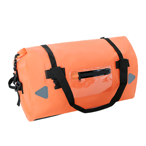 Sacs de selle de moto grande capacité avec sac arrière étanche en PVC, sac de selle arrière imperméable avec LOGO pour motos - Product Image 6