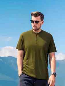 Camiseta personalizada para hombre, camiseta de manga corta de estilo informal con estampado de transferencia por sublimación, camiseta de 200 gramos - Product Image 3