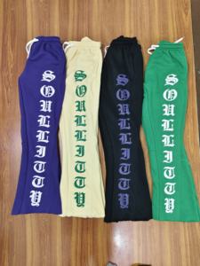 กางเกงจ็อกเกอร์ทรงบานผ้าฟลีซสำหรับฤดูหนาว ไซส์พลัส สำหรับทุกเพศ ผลิตจากโพลีเอสเตอร์ - Product Image 5