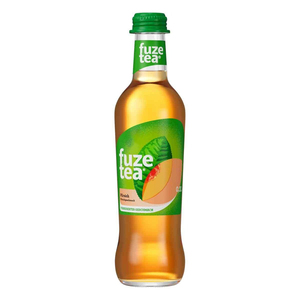 Premium Quality 330ml Sleek Can Fuze Peach Iced Tea 24 Cans Home Delivery - Product Image 2