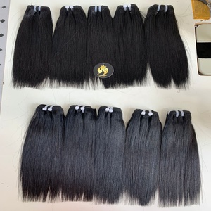 Mechones rectos de hueso camboyano vietnamita, cabello humano crudo de proveedor de cabello vietnamita, cabello alineado con cutícula - Product Image 6