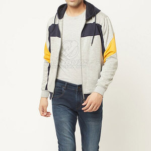 Nouveau style de sweat à capuche pour homme en coton respirant de haute qualité, fermeture éclair, couleur unie, idéal pour l'hiver – Fabrication professionnelle - Product Image 5