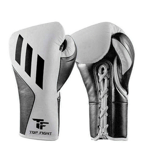 Gants de boxe personnalisés noirs les plus vendus, gants de sparring personnalisés Winning en cuir 100% original - Product Image 5