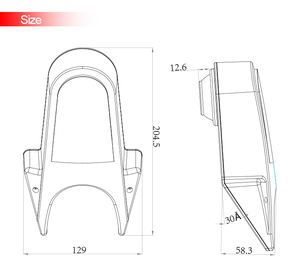 Montage sur le toit lampe de nuit étanche Vision de recul Parking vue arrière caméra de feu de freinage pour Mercedes Benz Sprinter <span class=keywords><strong>Vw</strong></span> Crafter - Product Image 5