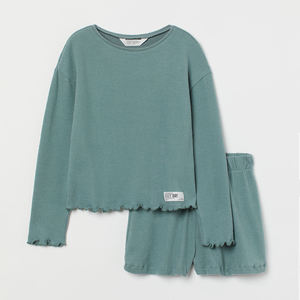 Survêtement de sport en polaire pour enfants, ensemble de survêtement de qualité supérieure pour filles - Product Image 1