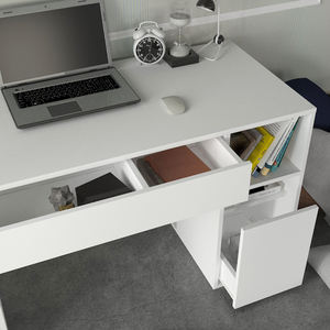 Turkiye Best Seller's Exclusive Luxury <b>Modern</b> Design Study <b>Desk</b> <b>White</b> Chipboard with Diamond Pattern Office <b>Desks</b> - Product Image 3