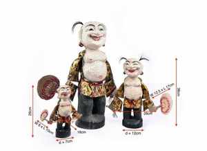 Marioneta de agua vietnamita disponible con precio al por mayor, Dios utilizado para la decoración del hogar de la tierra, origen de Vietnam - Product Image 3