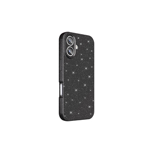 Coque de luxe en silicone mince style coton NXXA avec protection de l'appareil photo et paillettes argentées pour iPhone 14 Plus - Product Image 3