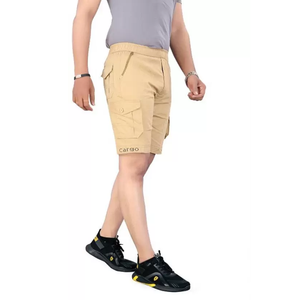 BD Fournisseur Haute Qualité Pas Cher Prix Hommes Cargo Shorts Pantalon Conception Personnalisée Décontracté Couleur Unie Vente en Gros Cargo Court Pour Hommes - Product Image 6