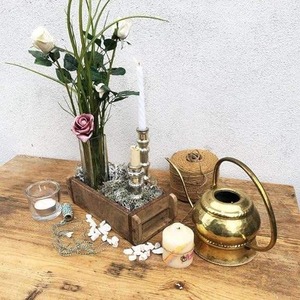 Caja de almacenamiento de madera multiusos hecha a mano de forma personalizada con diseño atractivo para la caja de almacenamiento decorativa del hogar de la India - Product Image 2