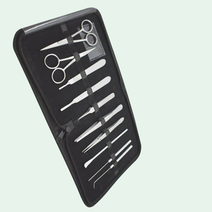 Kit de sutura personalizado para estudiante de medicina, kit de práctica, 10 piezas hechas de acero inoxidable con estuche de cuero - Product Image 4