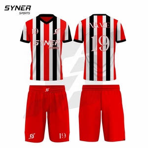 Directement de l'usine Ensemble de vêtements de sport sublimés personnalisés Prix bon marché Uniformes d'entraînement homme basket-ball football football avec nom personnalisé - Product Image 3
