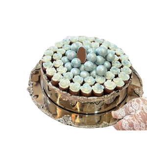 Utensilios de comedor, exhibición decorativa de Chocolate, cuenco creativo de Metal para Chocolate, dulces, postres, cuenco para servir para bodas y fiestas - Product Image 6