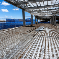 Grille en acier galvanisé composite antistatique pour dalle de plancher de centre de données, mezzanine et construction murale