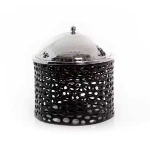 ServHotpot de acero inoxidable de aspecto moderno, cazuela de lujo de calidad superior, plato caliente de forma redonda en cazuela de Metal - Product Image 6