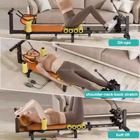 Table de traction corporelle complète pour la remise en forme, banc de massage avec traction cervicale et lombaire pour le soulagement des tensions et l'étirement