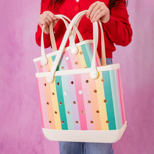 Bolsa de Playa de EVA Impermeable con Estampado de Dibujos Animados Personalizado, 1300g, con Orificios, Antideslizante, para Eventos al Aire Libre - Product Image 1