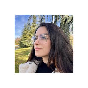 Occhiali da vista con cornice in oro Unisex blu luce filtrata modello Drop - Product Image 1