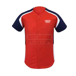 Prix de vente en gros 2025 hommes uniforme de baseball personnalisé meilleure qualité uniforme de baseball à bas prix - Product Image 3