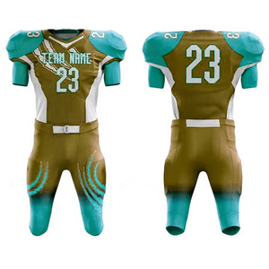 2025 uniformes de fútbol americano juvenil personalizables para niños XL Tackle Twill Tops sublimación transpirable conjuntos de manga corta verano - Product Image 5