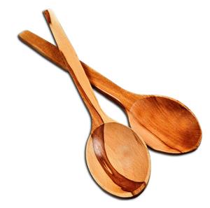 Cuillères en bois Serveurs à salade en bois de mangue Ensemble de 2 Serveurs à salade en bois Ensemble de 2 KETCHENWAR UNIQUE FAIT À LA MAIN - Product Image 5