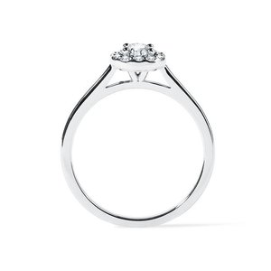 Anillo Minimalista de Circonita Cúbica, Plata de Ley 925 Maciza, Anillo de Compromiso, Boda, Fiesta, Diseño Personalizado, Joyería de Plata para Mujer - Product Image 3