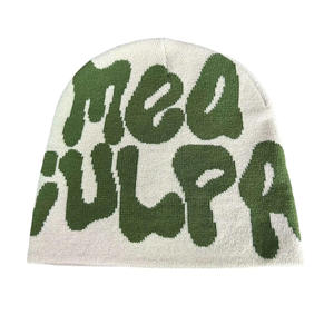 Low MOQ Customized Printing Winter <b>Knitted</b> <b>Beanies</b> Unisex Stylish High Quality <b>Beanies</b> for Sale - Product Image 3