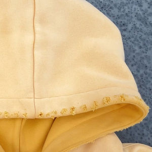 OEM Pull à capuche décontracté pour hommes Populaire Vintage Washed Distressed Imprimé Poches zippées avec ourlet déchiré effiloché Sweat à capuche pour hommes - Product Image 5