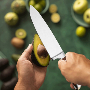 ด้ามจับไม้ใบมีดดามัสกัสทำมือญี่ปุ่นทำด้วยมือทำจากสแตนเลสทนทานงาน OEM คุณภาพสูงงานตามสั่ง - Product Image 4