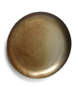 Fancy Decorative Round Metal Plate Brown Colour Dishes Bar Bucket Canister Accessories <b>Hand</b> Craft <b>Man</b> Ship - Product Image 3