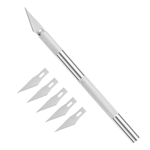 Art Knife 5 Spare Blades Engraving Craft Graver Knife Precision <strong>Hobby</strong> Knife With Blades for Craft Paper <strong>Cutting</strong> PPF <strong>Tools</strong> - Product Image 2