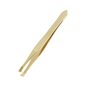 Pinzas para desplumar el cabello de cejas de calidad superior Mango cómodo Logotipo personalizado Pinzas impresas recubiertas de papel de lujo Punta puntiaguda - Product Image 5