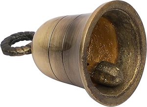 Campana Navideña de Hierro Hecha a Mano con Aspecto Vintage para un Ambiente Rústico Navideño, Campanas de Metal para Colgar en la Puerta a un Precio Inmejorable - Product Image 2