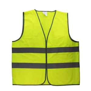 Gran oferta, chaleco de seguridad reflectante, ropa de trabajo Unisex para hombre, chaleco reflectante sin mangas, chaleco de seguridad de alta visibilidad de Color personalizado - Product Image 1