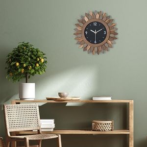 Honiway <b>Large</b> Boho <b>Mirror</b> and <b>Wall</b> <b>Clock</b> trilcolor - Product Image 6