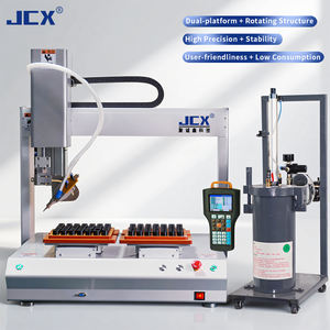 Distributore di colla a caldo spruzzatrice universale automatica in Silicone/resina epossidica/UV macchina per la distribuzione di colla con secchio da 2600ml - Product Image 1