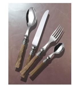 Juego de Cubiertos de Acero Inoxidable y Madera de Alta Calidad, Diseño Admirable, Decoración del Hogar, Juego de Cubiertos, Cuchara, Cuchillo, Tenedor - Product Image 4