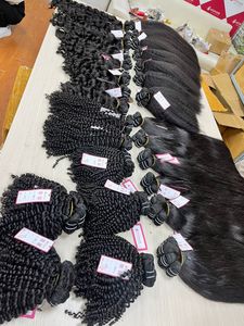 Mechones de pelo Natural sin enredos, cabello lacio/ondulado/rizado vietnamita, doble estiramiento, vendedores de Malasia - Product Image 3