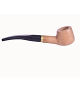 Pipe à tabac de tabagisme traditionnelle en bois faite à la main de vente directe d'usine avec le filtre de 9mm